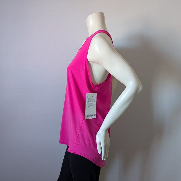 Lululemon - Pink "Essential" Pleated Yoga Tank Top - Size 8 - NWT - Picture 5 of 7